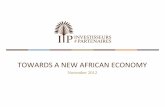 Towards a new african economy - An analysis by I&P / Investisseurs & Partenaires