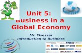 Unit 5 - Global Business Notes