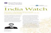 Grant Thornton - India Watch Issue 16 - Indian companies listed on the London Markets