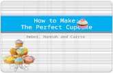 How to make a perfect cupcake
