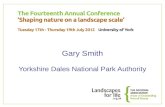 08 - NAAONB Conference 2012 - Gary Smith, Yorkshire Dales National Park Authority