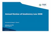 Annual Review of Insolvency Law 2008