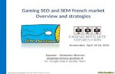 Online Gaming and Casino SEO in France