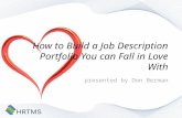 Valentine's Day Job Descriptions Best Practices 2-14-13