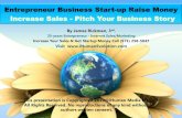 Entrepreneur Business Startup Raise Money