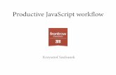 Productive JavaScript Workflow