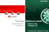 Twarfing: Malicious Tweets