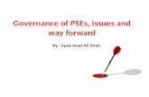 Key features of draft regulations on governance in SOEs in Pakistan