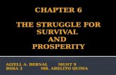 The Struggle for Survival and Prosperity