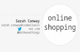 Biddable World - Online Shopping - Sarah Conway