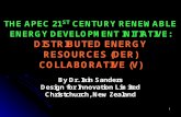 International Collaboration for the Development of Distributed Energy Resources