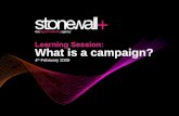 Learning Session: What Is A Campaign?