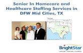 Senior In Homecare and Healthcare Staffing Services in DFW Mid Cities, TX