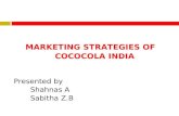 Marketing Strategies of Coca-Cola India | MBAtious