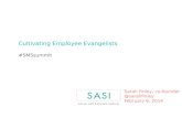 Cultivating Employee Evangelists: Social Media Strategies Summit Las Vegas 2014