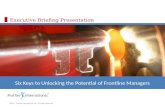 PII Unlocking the Potential of Frontline Managers