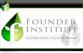 Founder Institute - Presentation