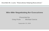 Win Win Negotiating For Executives Exec Net St. Louis Sept 23 09