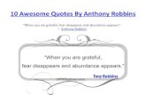 10 Awesome Quotes By Anthony Robbins