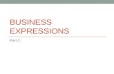Business Expressions 2