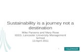Day 2 sustainability is a_journey_not_a_destination[1]