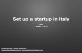 Innovative startups (vers. 2014)