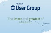 Atlassian, the latest and greatest / October 13