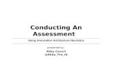 Conducting heuristic assessments