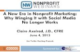 A New Era in Nonprofit Marketing: Why Winging It with Social Media No Longer Works