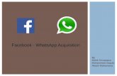Facebook-Whatsapp Acquisition