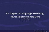 10 Stages of Language Learning: How to Get Started and Keep Going