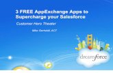 3 Free AppExchange Apps to Supercharge your Salesforce