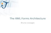 The XML Forms Architecture