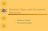 Business Types and Investment Decisions