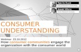 Consumer Immersion Webinar