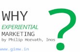 Observations on Experiential Marketing by Philip Horvath, INos at #GIMW