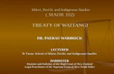 Treaty of Waitangi No.1