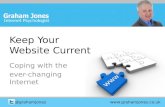 Keep your website current