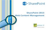 Envision IT - SharePoint 2013 Web Content Managment