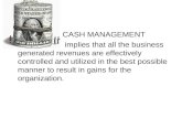Cash Management Ppt