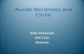 Wordiness and Cliche