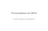 Presentation on OPM
