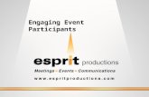 Engaging Event Participants