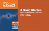 3 Hour Startup - OSCON 2008