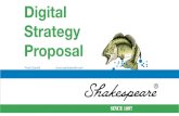 Digital Strategy for Shakespeare fishing tackle