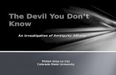 The Devil You Don’t Know 2