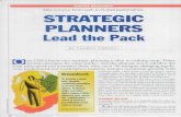 Strategic Planners Lead the Pack