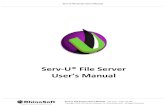 Serv-U Users Manual
