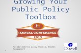 Growing Your Public Policy Toolbox by Larry Dowell