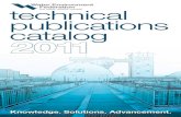 2011 Technical Publications Catalog